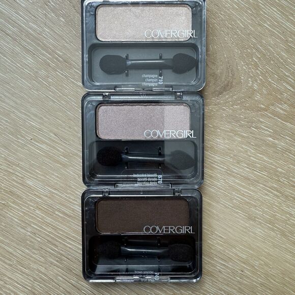 Lot (3) NOS Covergirl Eye Enhancers Eyeshadow Discontinued Rare 670 710 740 - Picture 1 of 4